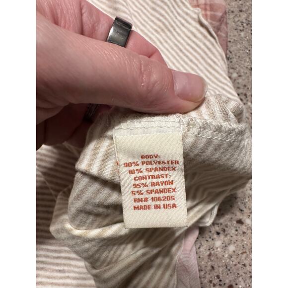 Sundance Ever Blooming Floral Mesh Layered Top Women’s Size Large Short Sleeve - Picture 4 of 6